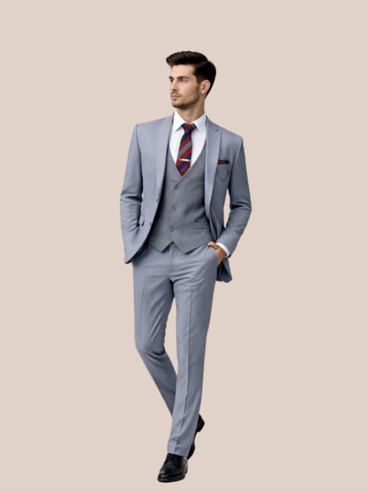 Men’s Classic Formal Coat Suit – Premium Tailored Fit