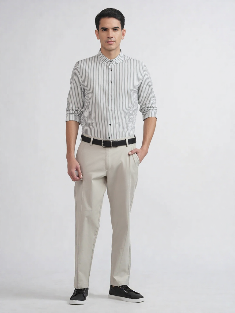 Albion Huge variety of casual and formal shirts. WHITE