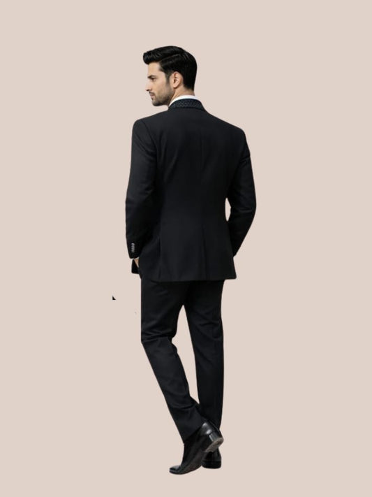 Albion Men’s Designer Coat Suit – Elegant Wedding & Party Wear