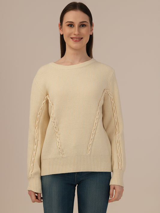 ALBION Premium Quality Woolen Top for Women Winter Style Upgrade-BEAGE