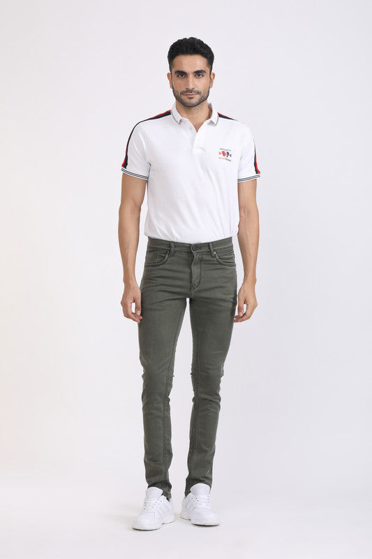 Albion Men Premium Olive Jeans