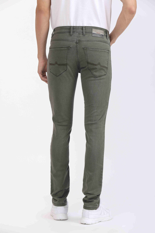 Albion Men Premium Olive Jeans