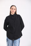 Albion Women Black Blouson Top