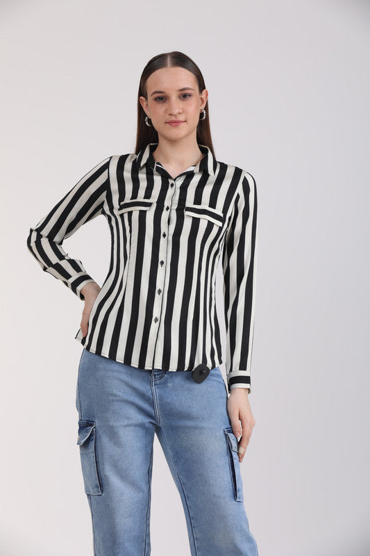 Albion Women Black Blouson Top