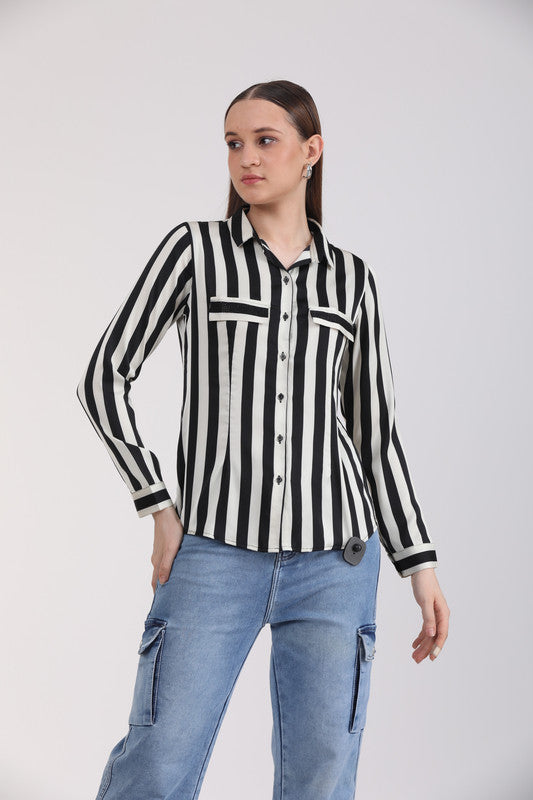 Albion Women Black Blouson Top
