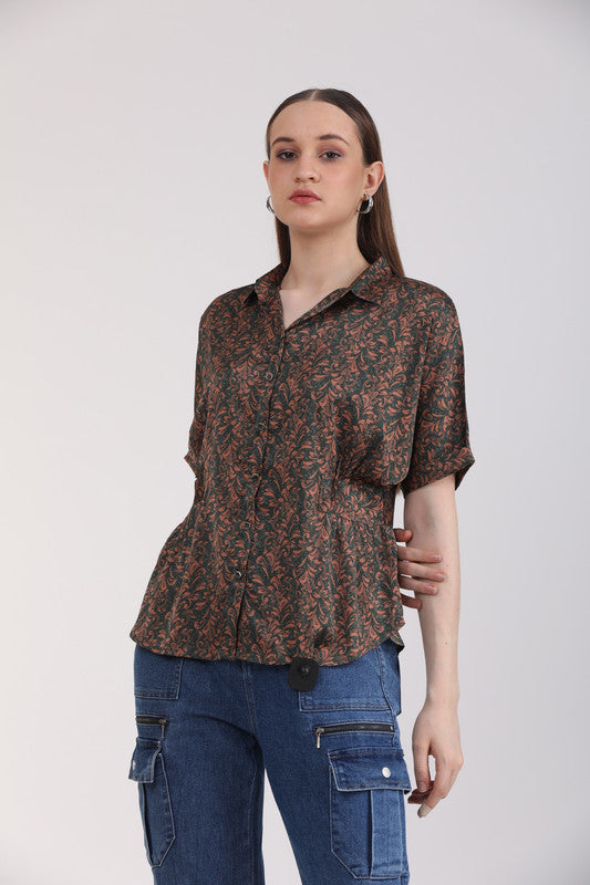 Albion Women Multi Blouson Top