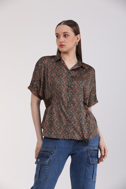 Albion Women Multi Blouson Top
