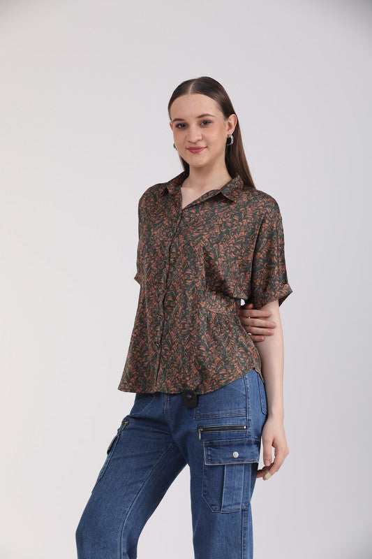 Albion Women Multi Blouson Top
