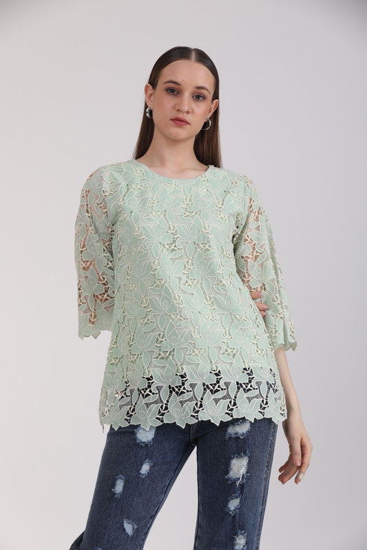 Albion Women Multi Blouson Top