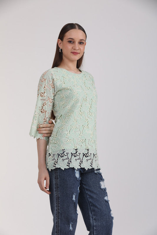 Albion Women Multi Blouson Top