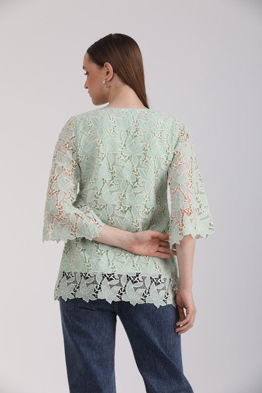 Albion Women Multi Blouson Top