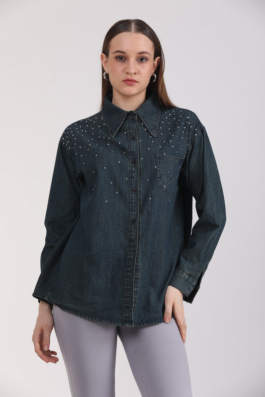 Albion Women Rust Blouson Top