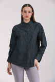Albion Women Rust Blouson Top