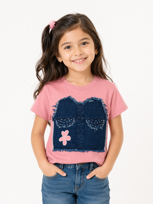 Albion Women’s Peach Top | Elegant & Stylish Trendy Casual Wear