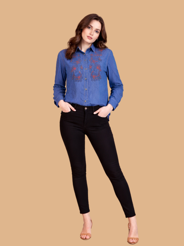 Albion Women Premium Office Wear Shirt – Modern Formal Style