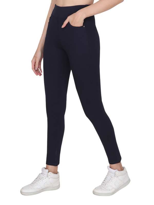 Chunmun Albion Smart Casual Navy Jegging