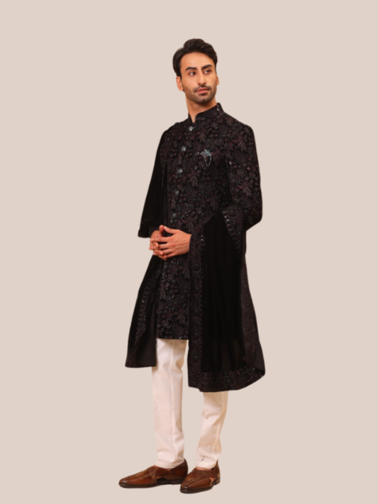Albion men s designer indo western ethnic suit for wedding wear