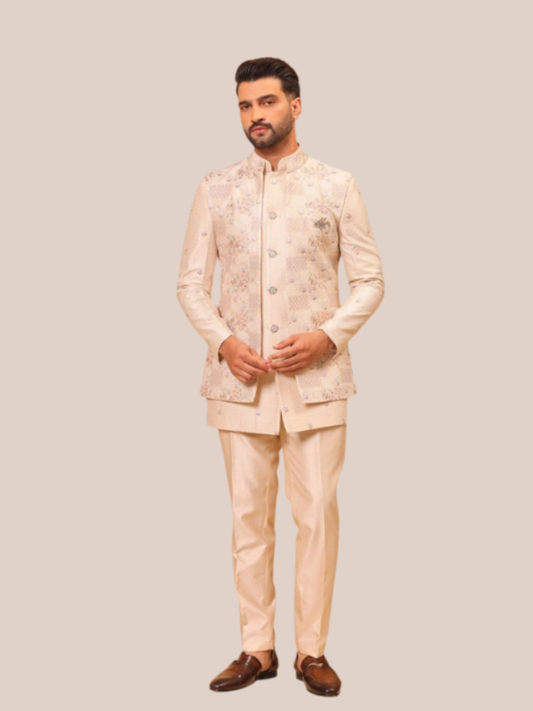 ALBION Premium Men’s Indo Western Ethnic Suit