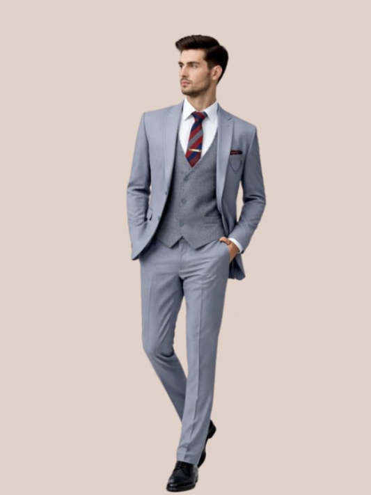 Men’s Classic Formal Coat Suit – Premium Tailored Fit