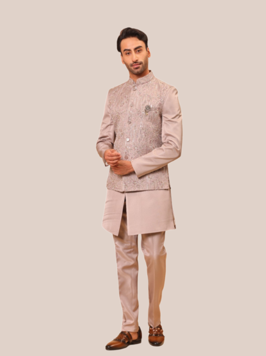 Albion men s ethnic indo western suit classic designer wear