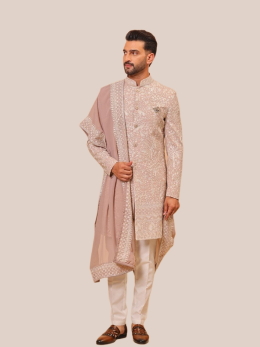 Albion Men’s Premium Designer Indo Western Outfit – Modern Ethnic Look
