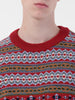 Albion Men’s Pullover Sweater – Soft, Long Sleeve Knit for Everyday Wear_RANI PINK