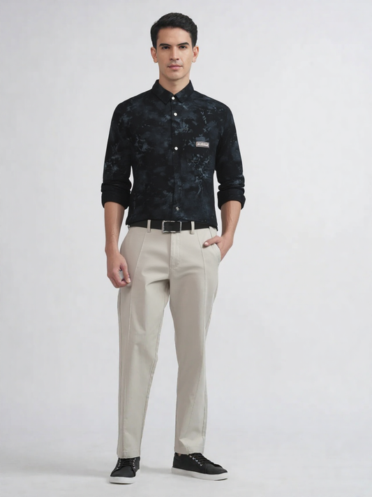 Albion Premium cotton shirts, formal and casual Black