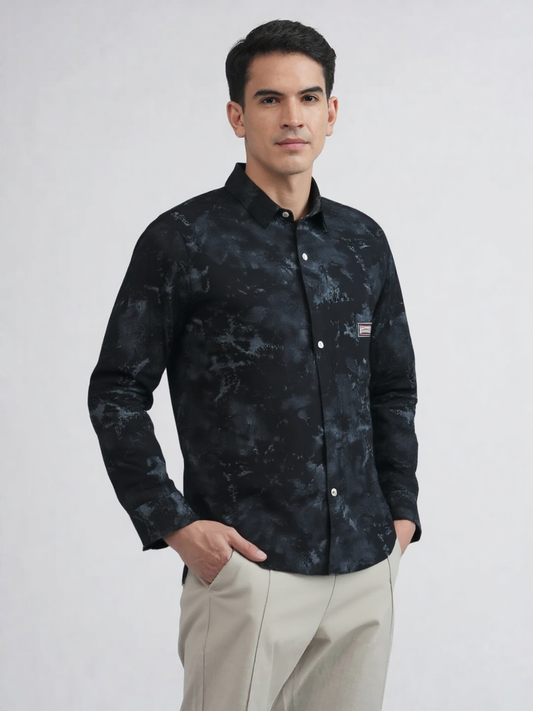 Albion Premium cotton shirts, formal and casual Black
