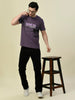 Albion Premium Cyan Mouse (Purple) Men T-Shirt