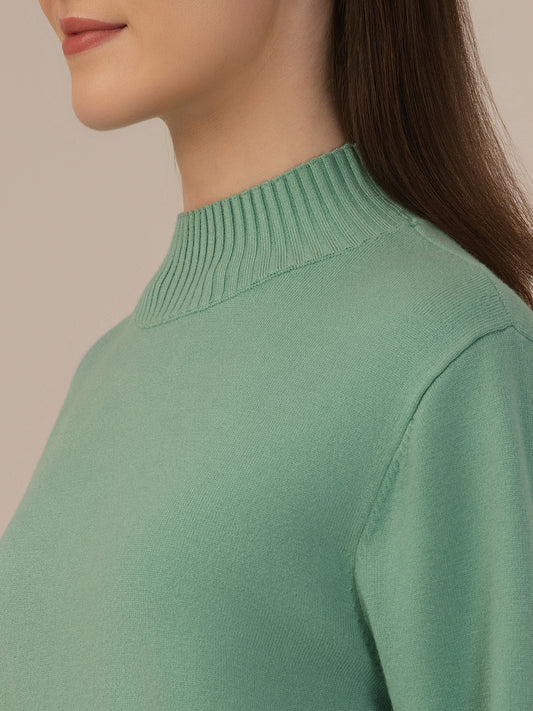 Women’s Woollen Co-ord Outfit – Ultra-Soft Albion Winter Wear_GREEN