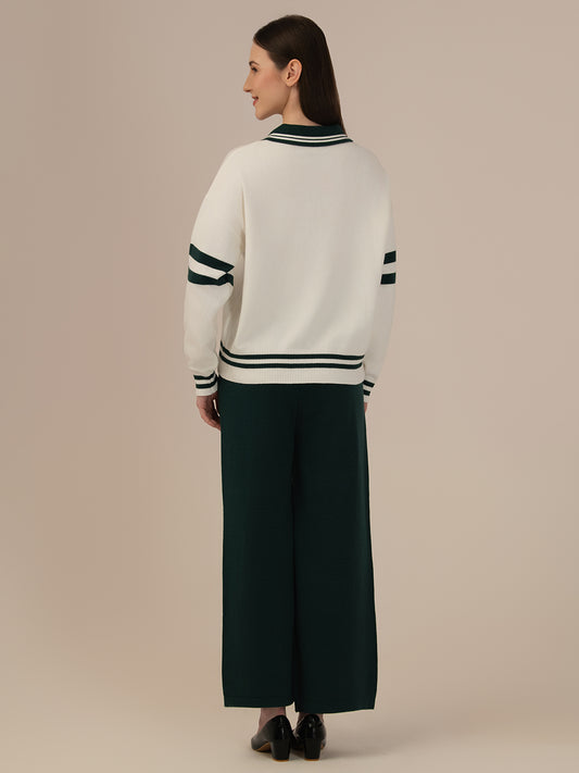 Women’s Woollen Pants – Cozy Albion Winter Collection_GREEN