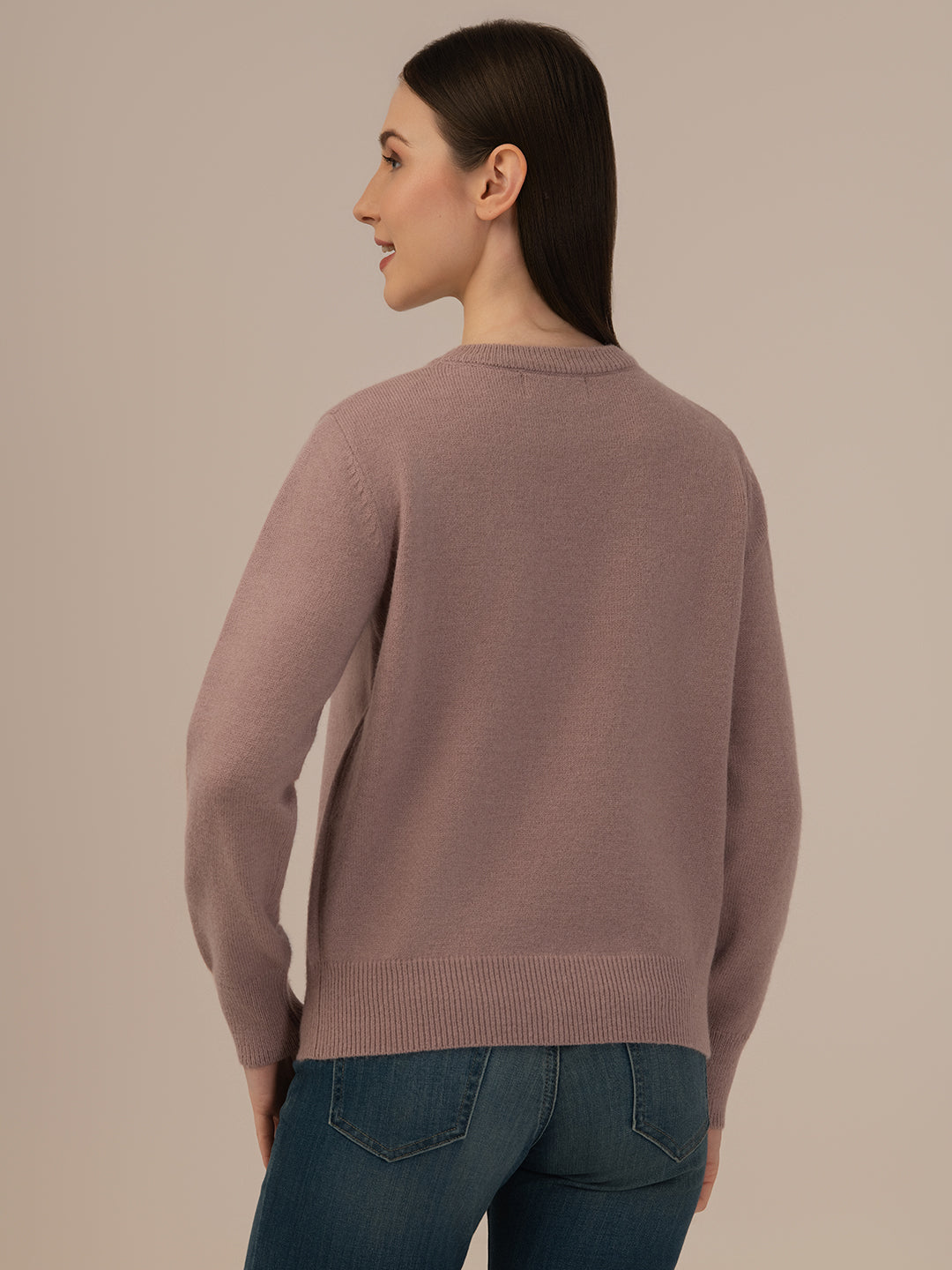 Albion Ladies Woollen Winter Sweater – Cozy & Comfortable – Purple