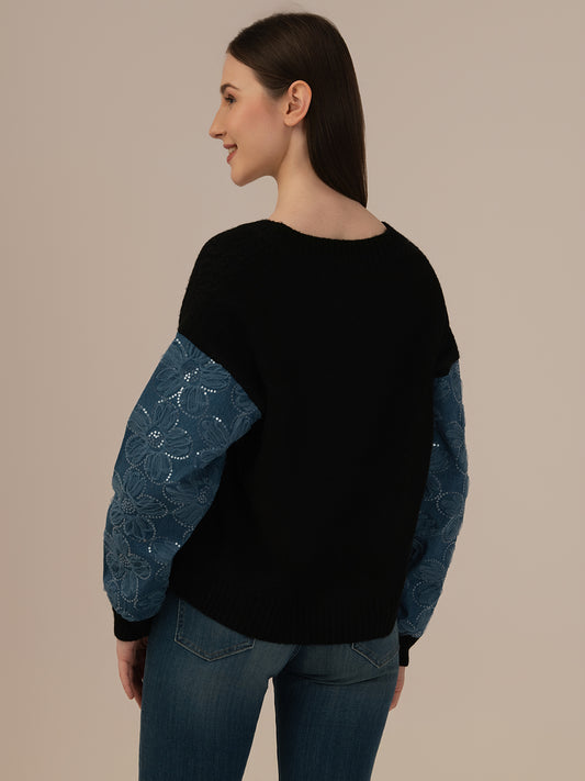 Ultra-Warm Woolen Fleece Top for Women