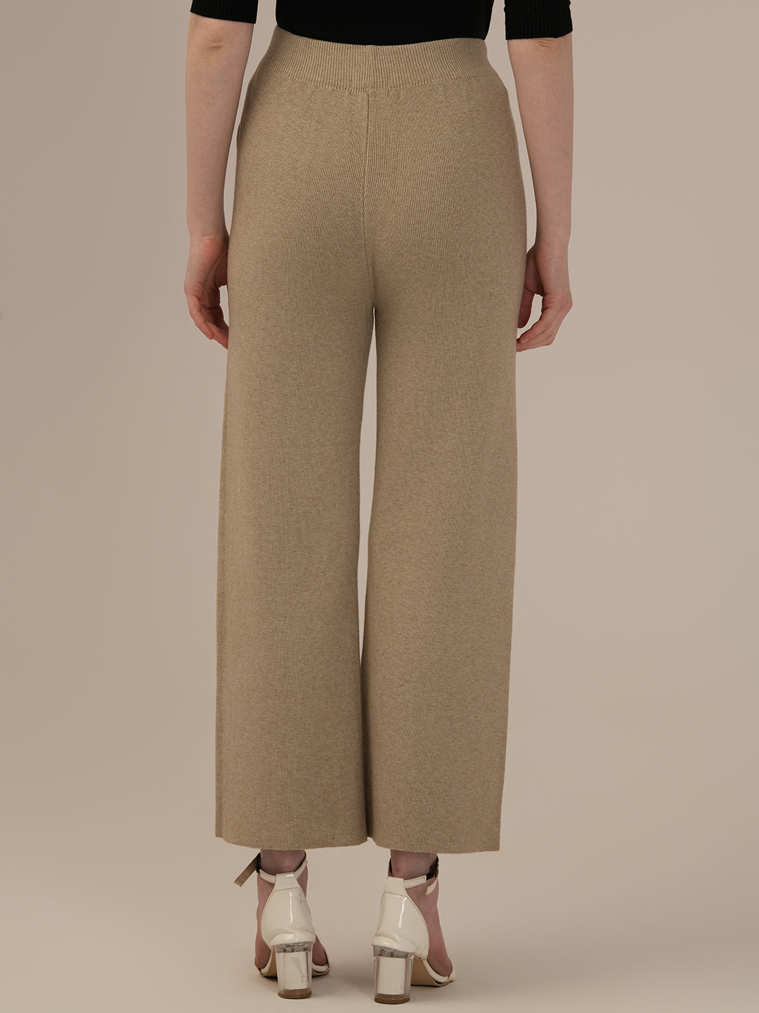 Classic Woolen Stretchable Harem Pants Set for Women