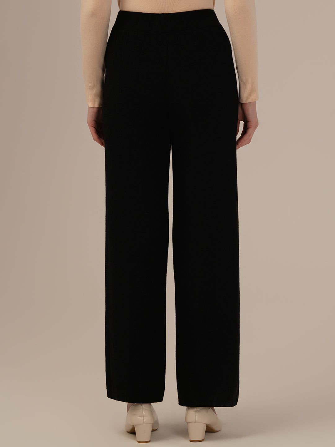 Albion Ladies Black Winter Harem Pants – Cozy & Comfortable Black Bottoms