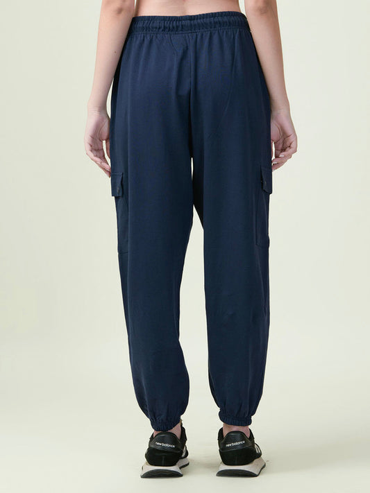 Albion Premium Ladies Cyan Lower Navy Lower Jogger