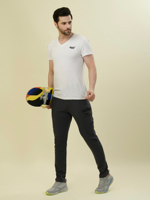 Albion Premium Men D Grey Casual Lower