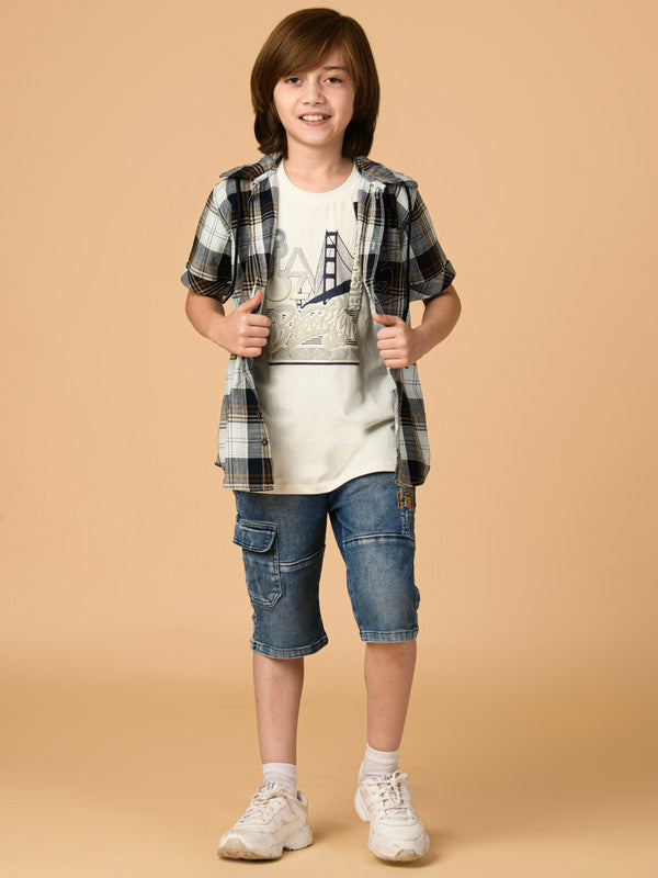 Albion Premium Boys Upper Fawn Shirt