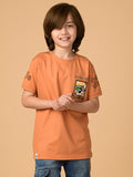 Albion Premium Boys Peach T-shirt