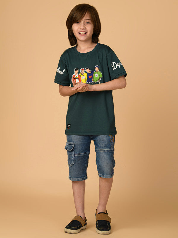 Albion Premium Boys Green T-shirt
