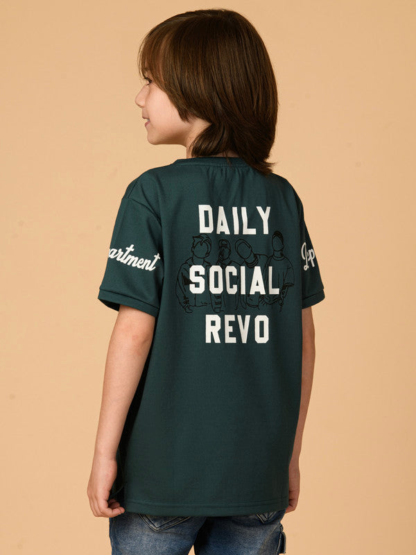Albion Premium Boys Green T-shirt