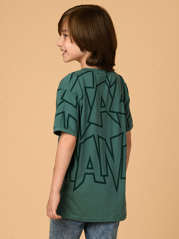 Albion Premium Boys Green T-shirt