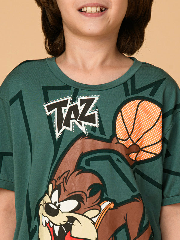 Albion Premium Boys Green T-shirt