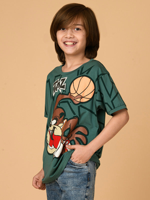 Albion Premium Boys Green T-shirt