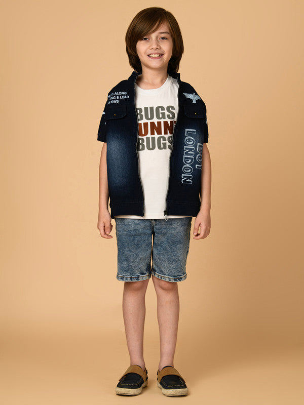 Albion Premium Boys Denum T-shirt