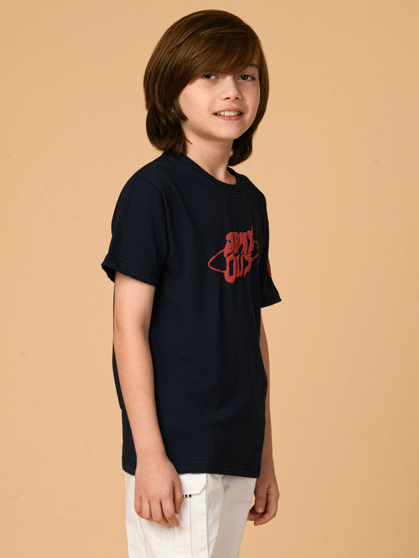 Albion Premium Boys Navy T-shirt