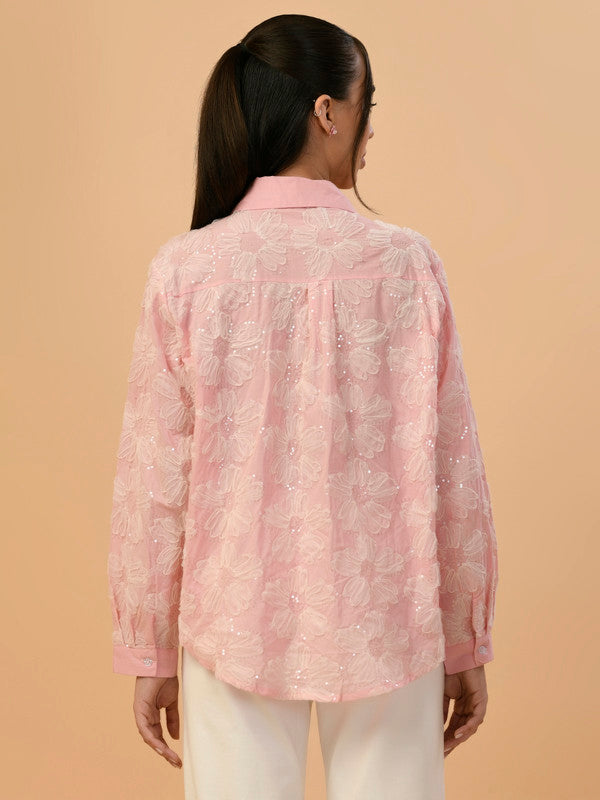 Albion Premium Ladies Pink Casual Top