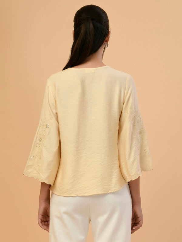 Albion Premium Ladies Fawn Casual Top