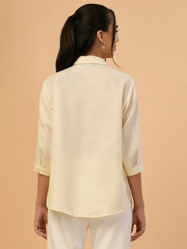Albion Premium Ladies Beige Casual Top