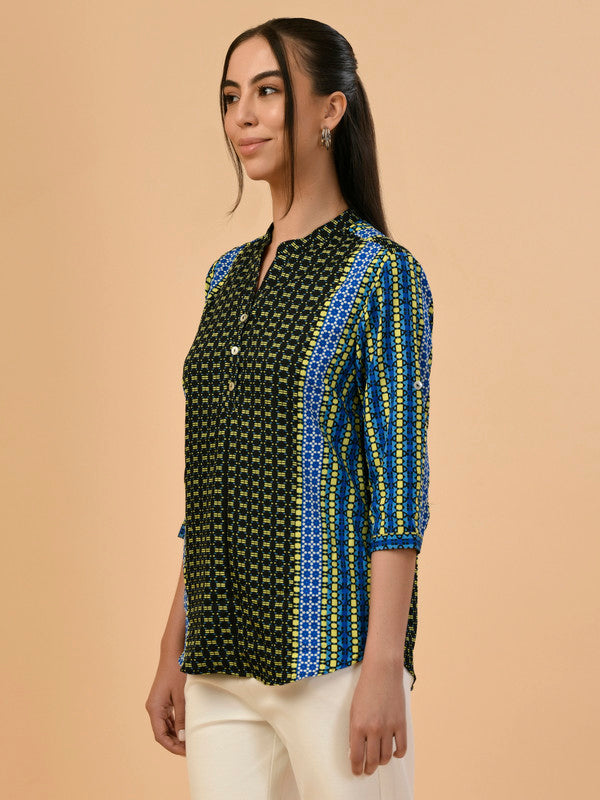 Albion Premium Ladies Blue Casual Top